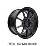 Raxer Rp10x - 15x7 4x100 ET35 MBK / DGP