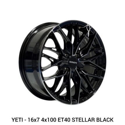 Lenso Yeti - 16x7 4x100 ET40 STELLAR BLACK