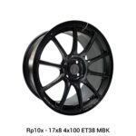Raxer Rp10x - 17x8 4x100 ET38 DGP / MBK - Image 2