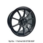 Raxer Rp10x - 17x8 4x100 ET38 DGP / MBK