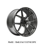 Raxer Rtx02 - 18x8.5 5x113 ET42 HB / HB / SPS - Image 3