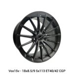Raxer vox15v - 18x8.5 5x113 ET40 CGP / SPS / FPBLKB
