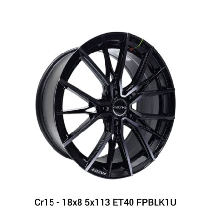 Raxer Cr15 - 18x8 5x113 ET40 FPBLKB