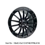 Raxer vox15v - 18x8.5 5x113 ET40 CGP / SPS / FPBLKB - Image 2