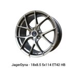 Lenso JagerDyna - 18x8.5 5x114.3 ET42 HS / HB / BK - Image 2