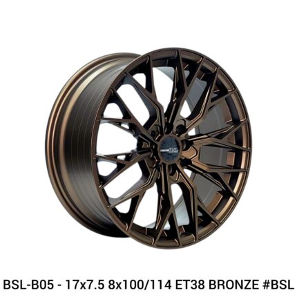 BSL-B05 - 17x7.5 8x100/114.3 ET38 GB / BRONZE