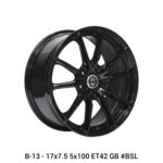 BSL-B13 - 17x7.5 5x100 ET42 HB / GB