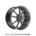 BSL-B13 - 17x7.5 5x100 ET42 HB / GB - Image 2