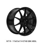 Advanti Storm S1 - 17x8 5x114.3 ET40 GBK / DGM - Image 2