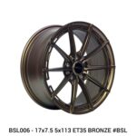 BSL-006 - 17x7.5 5x113 ET35 GB / BRONZE - Image 2
