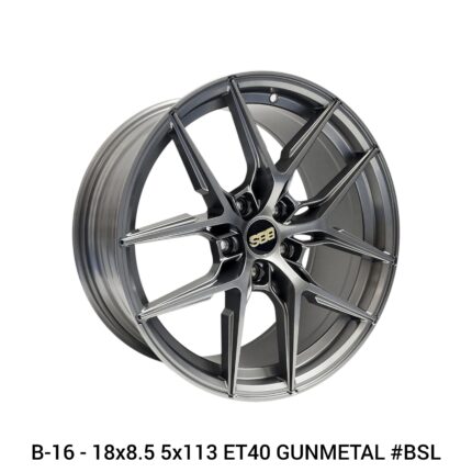 BSL-B16 - 18x8.5 5x113 ET40 GUNMETAL