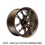 BSL-KF25 - 18x8.5 5x113 ET40 BRONZE / MGM / GB - Image 2