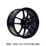 Konig Heliogram - 18x8.5 5x114.3 ET42 GBK / GQSBK / DBRDK - Image 3